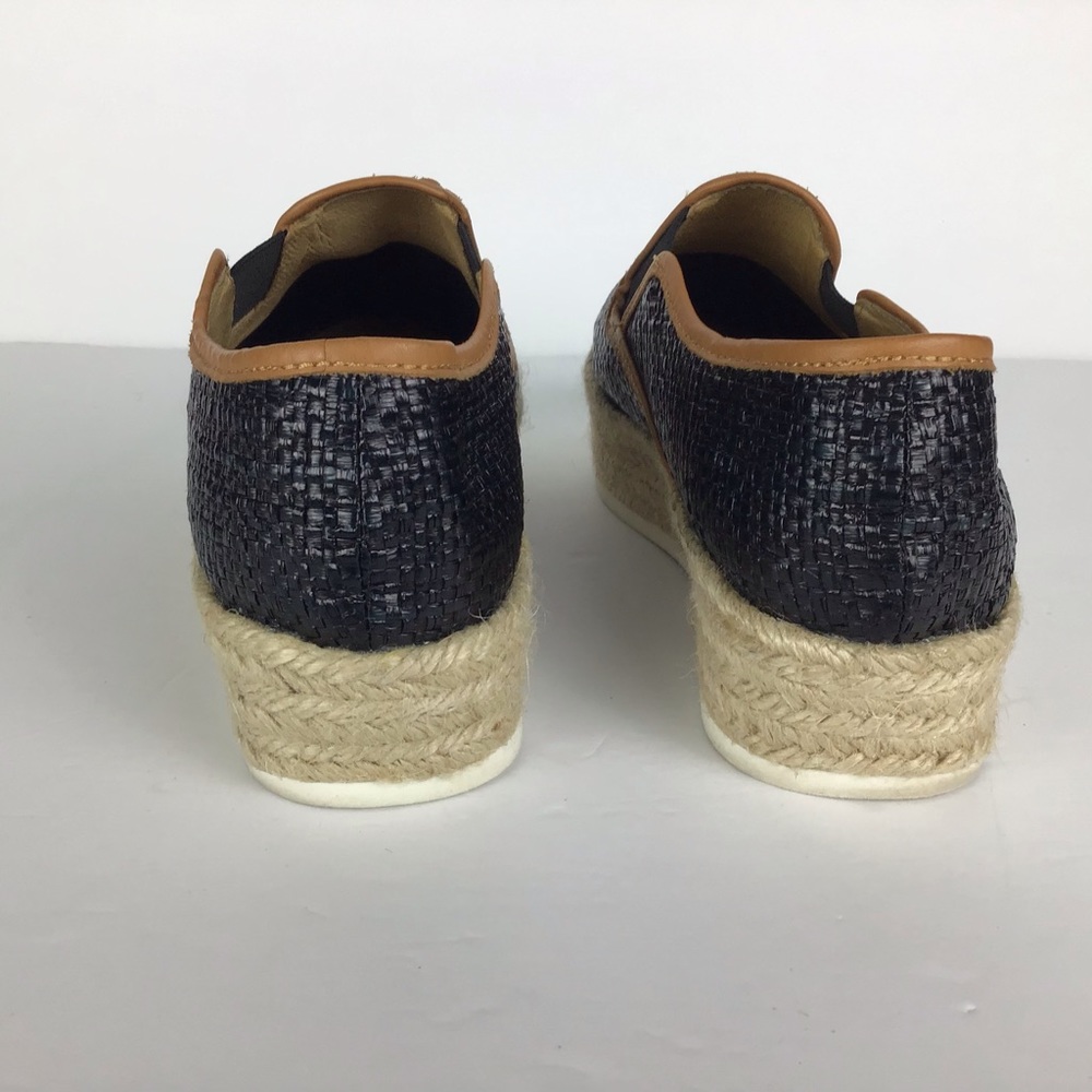 Matt Bernson Azure Espadrille Flat Wedge Size 7M - Picture 3 of 10